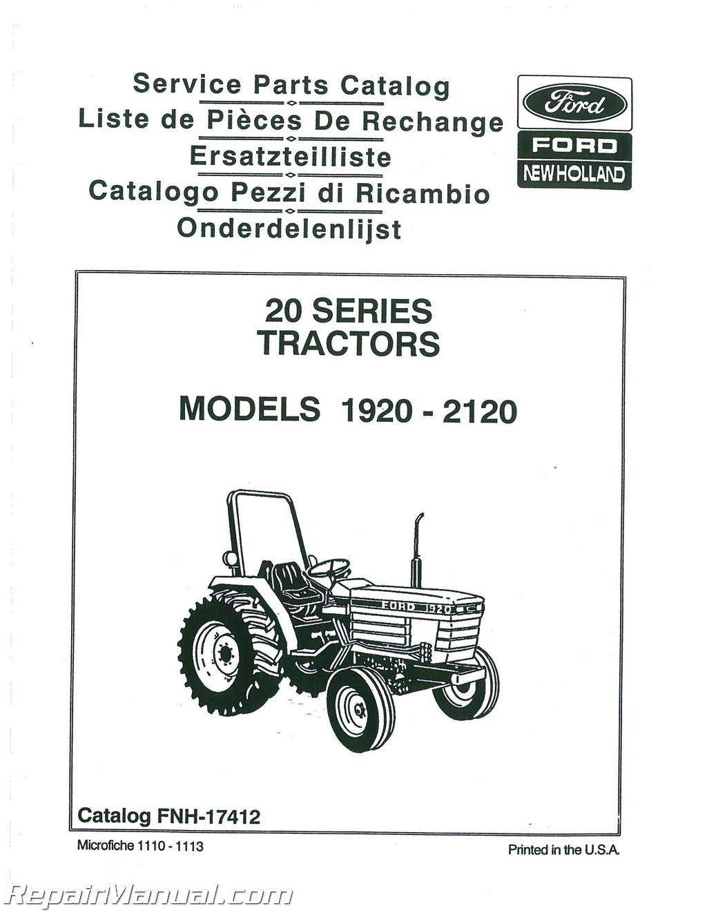 long tractor parts diagram