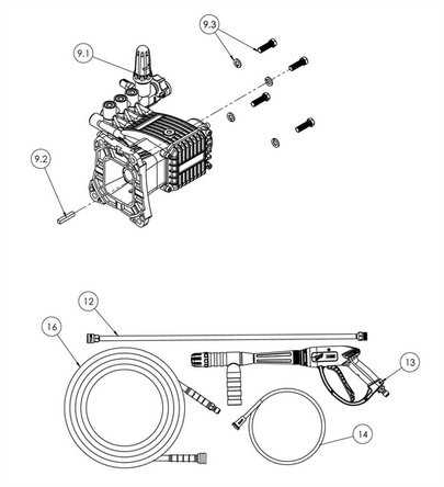 dewalt 3400 psi pressure washer parts diagram