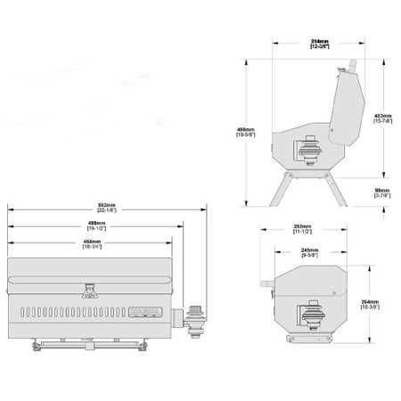magma grill parts diagram
