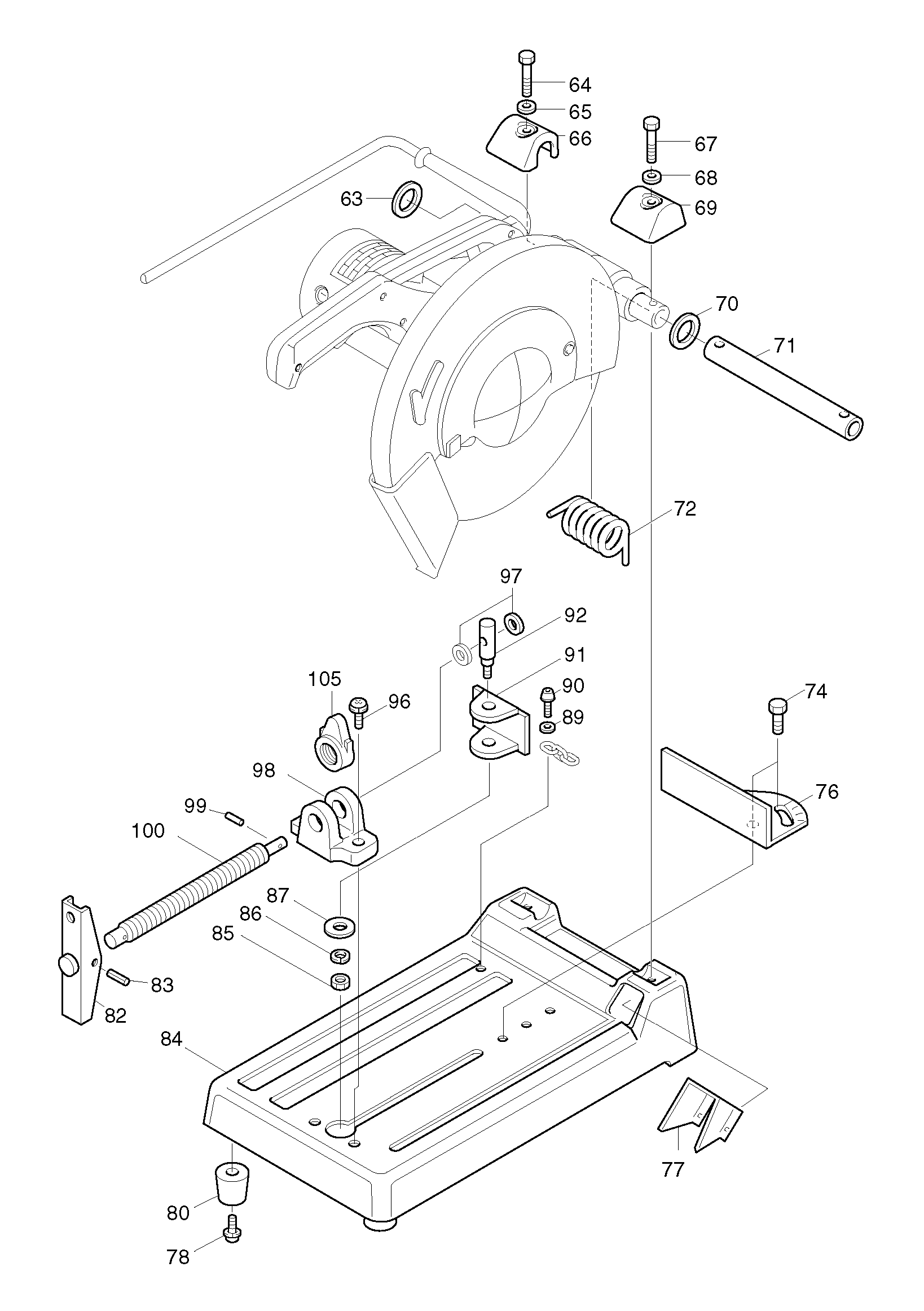 makita miter saw parts diagram makita miter saw parts diagram