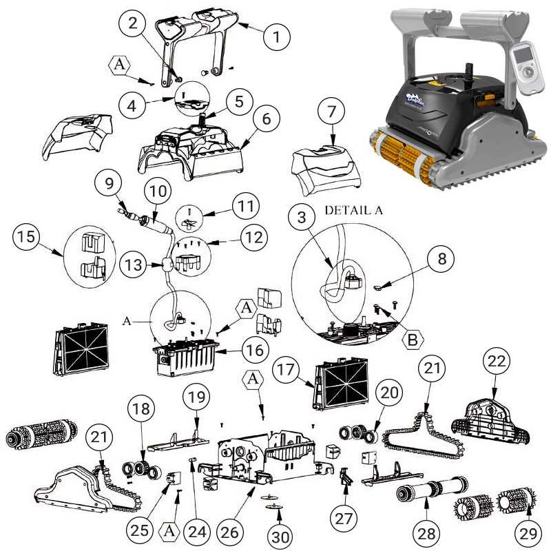 maytronics dolphin parts diagram