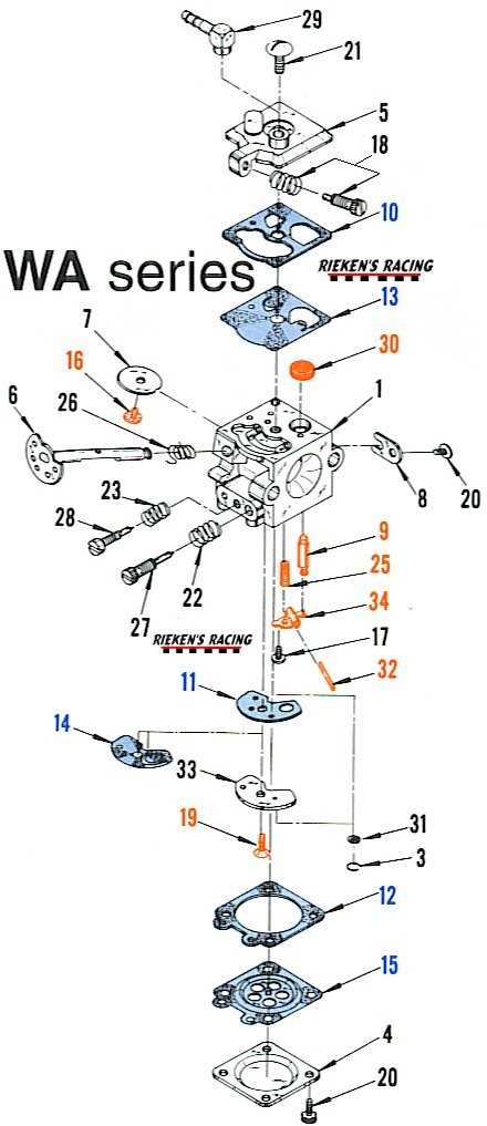 walbro parts diagram