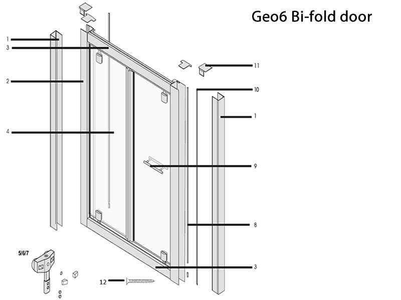 bifold door parts diagram bifold door parts diagram
