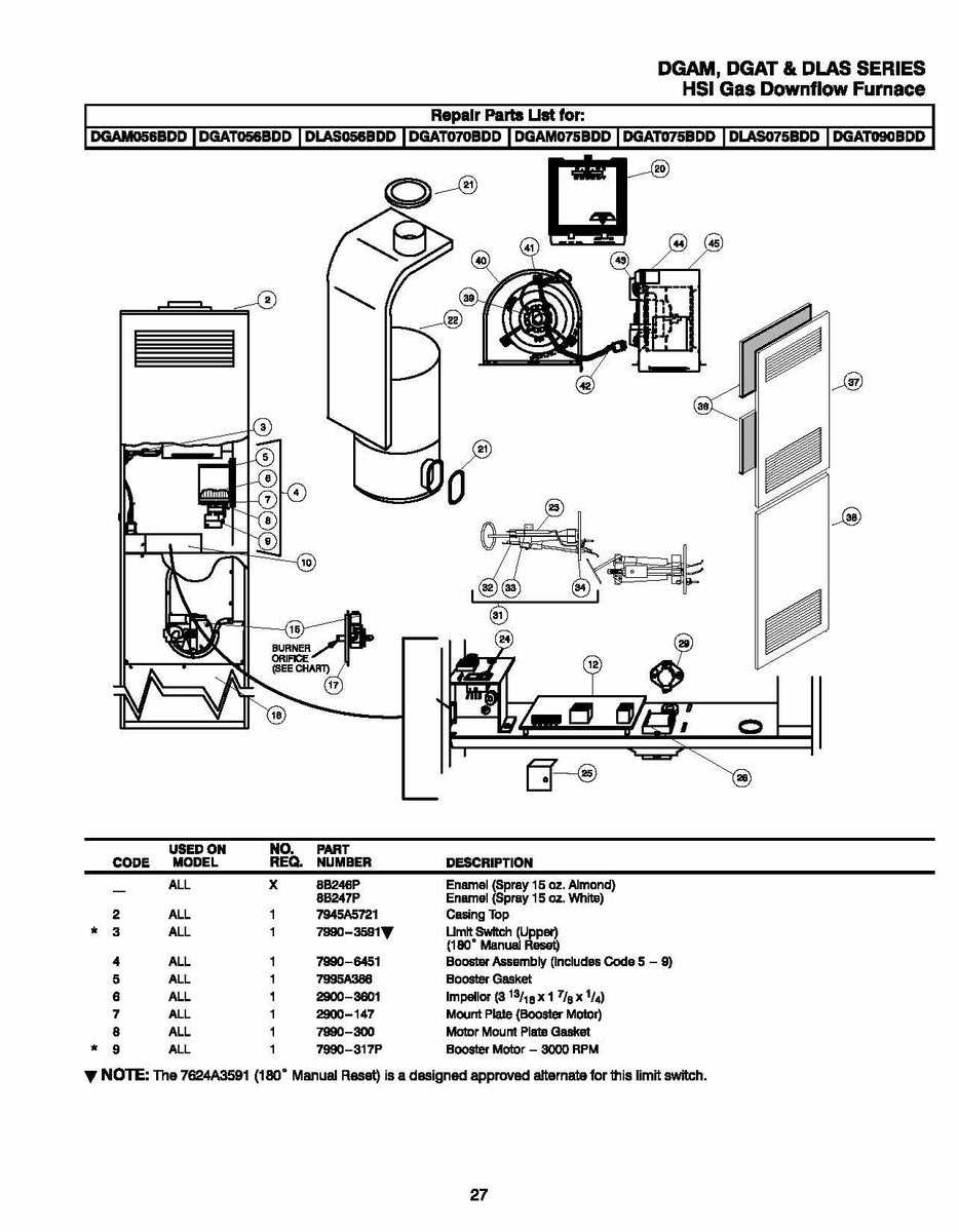 goodman parts diagram