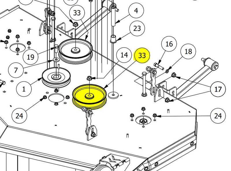 john deere d130 mower deck parts diagram