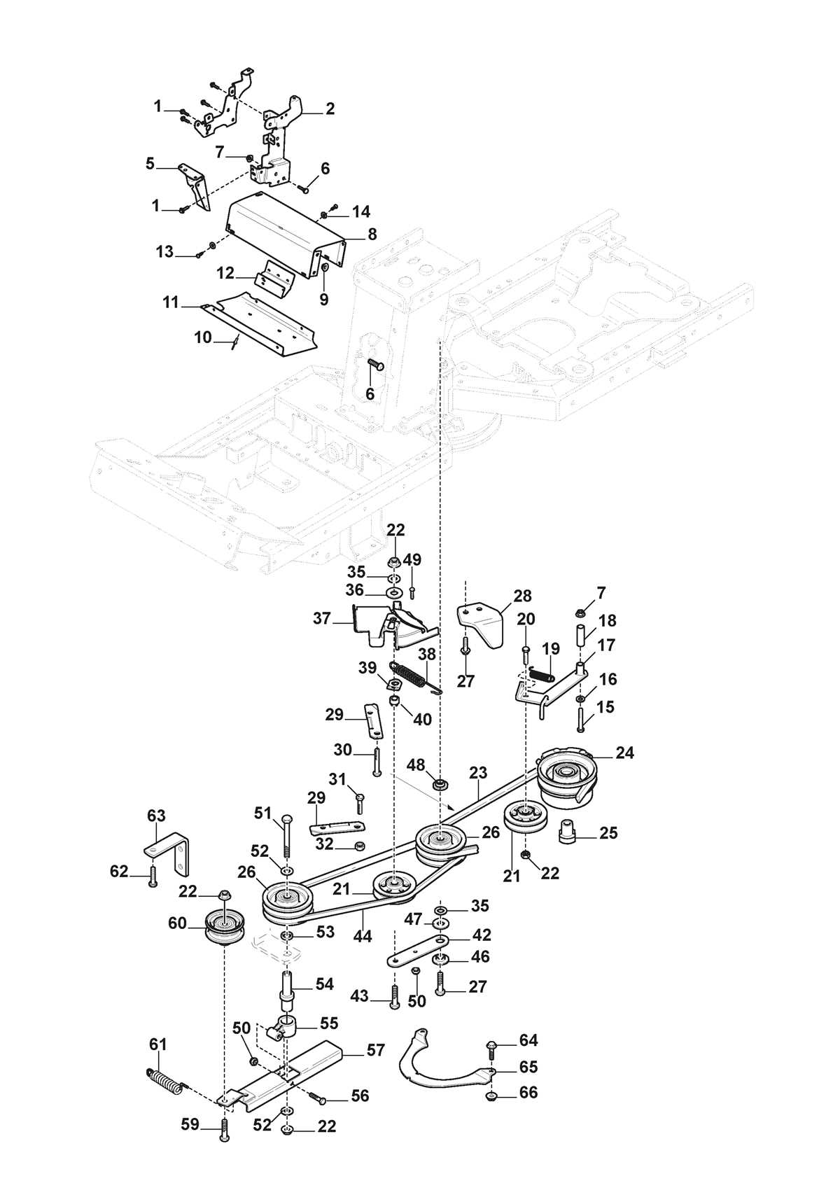 new idea 5408 disc mower parts diagram