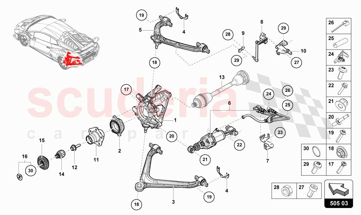 lamborghini parts diagram