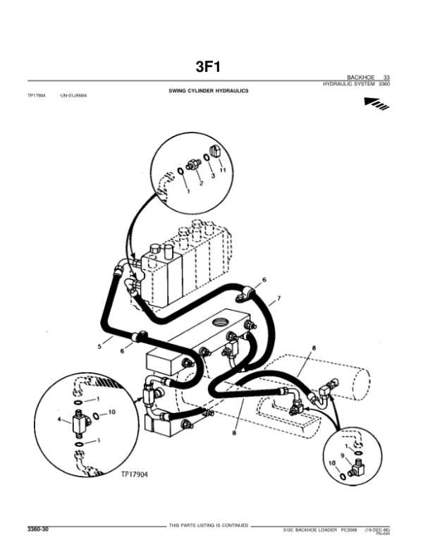 john deere 310e backhoe parts diagram