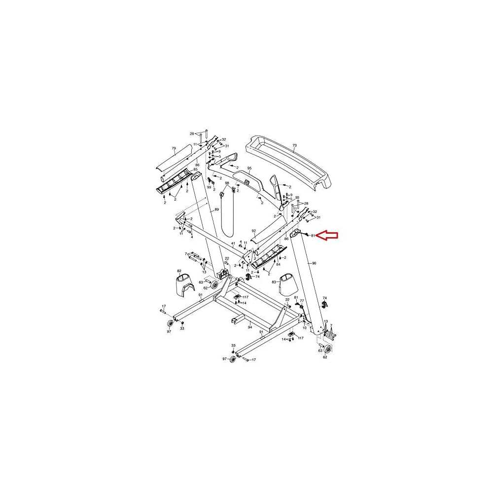 nordictrack treadmill parts diagram nordictrack treadmill parts diagram