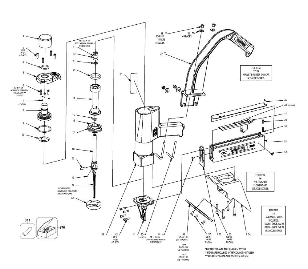 bostitch nail gun parts diagram bostitch nail gun parts diagram