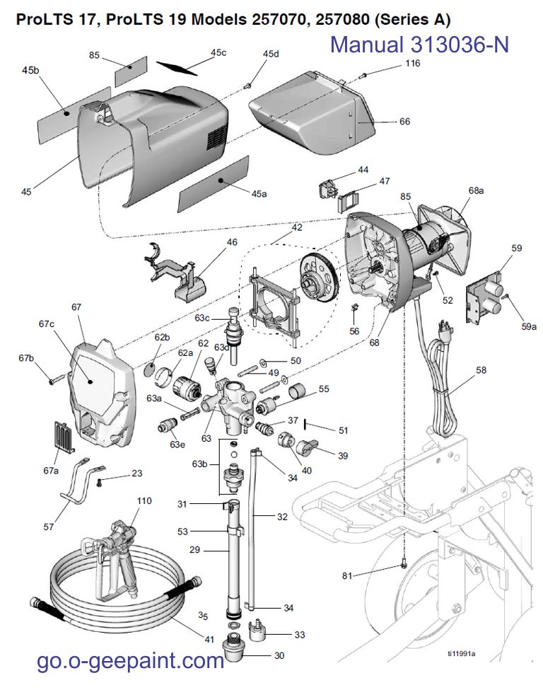 graco magnum prox19 parts diagram graco magnum prox19 parts diagram