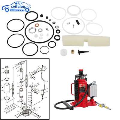 hydraulic jack parts diagram