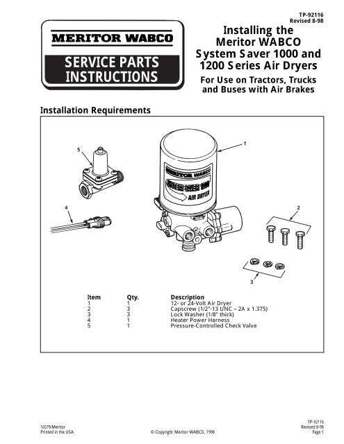parts of a dryer diagram