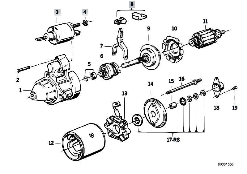 parts of a starter motor diagram parts of a starter motor diagram