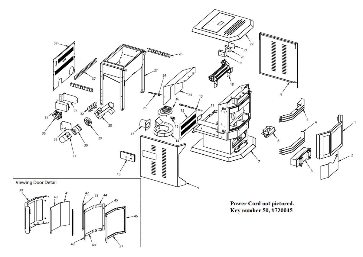 pellet stove parts diagram pellet stove parts diagram