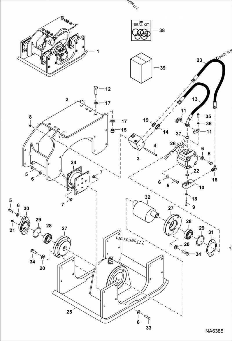 plate compactor parts diagram