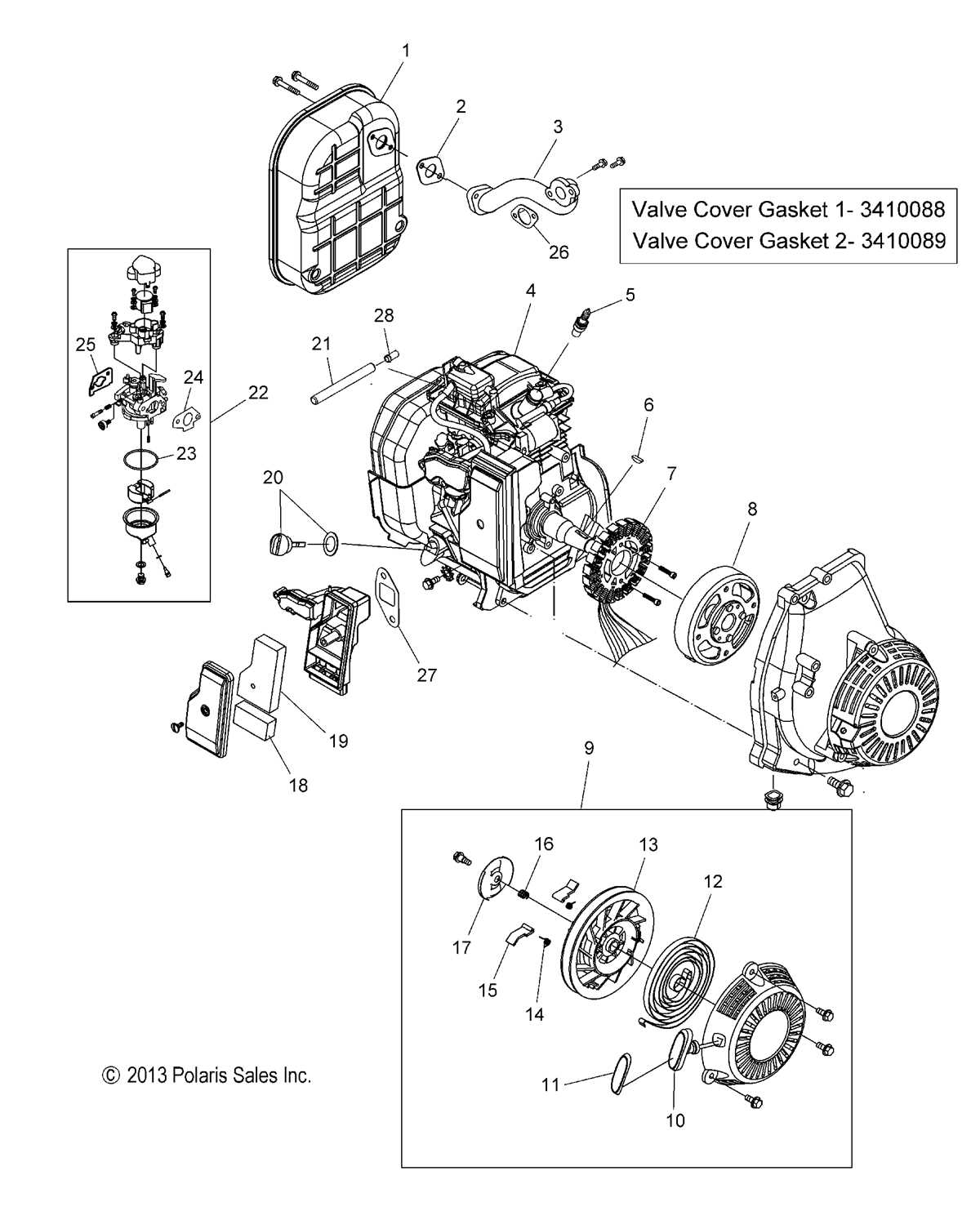 predator 2000 generator parts diagram