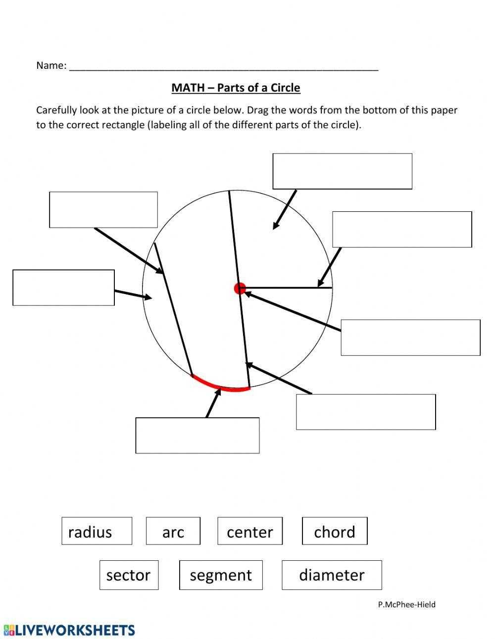 parts of a circle diagram pdf parts of a circle diagram pdf