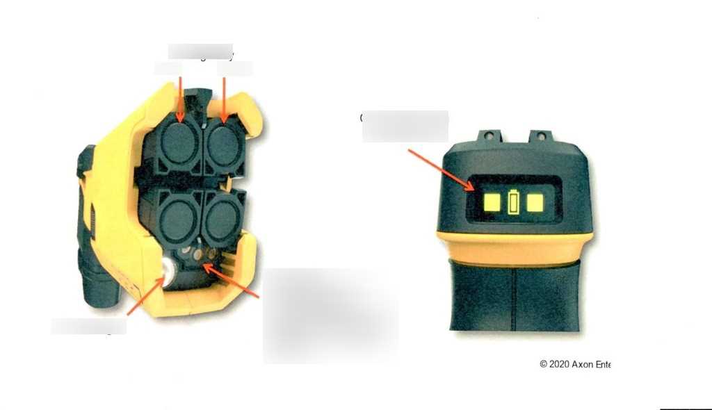 taser 7 parts diagram