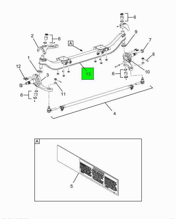 hendrickson suspension parts diagram