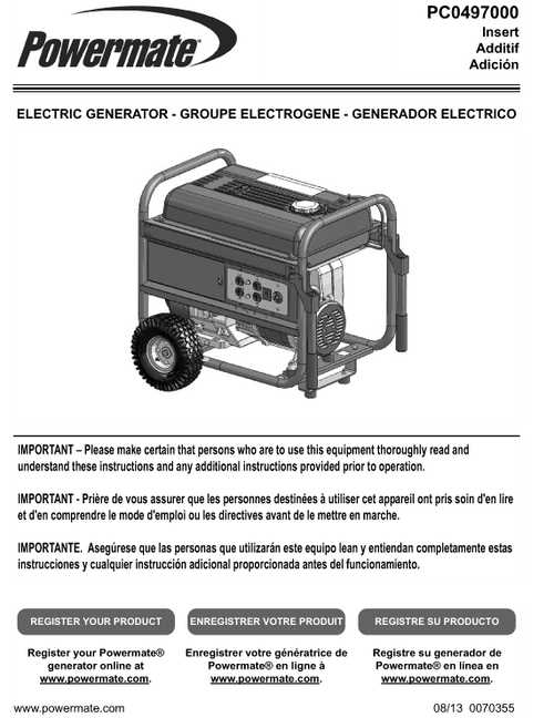 powermate tiller parts diagram