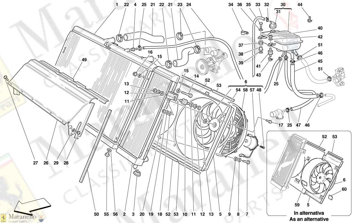 radiator diagram parts radiator diagram parts