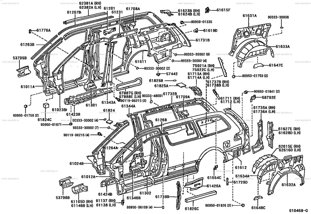 toyota sienna body parts diagram toyota sienna body parts diagram
