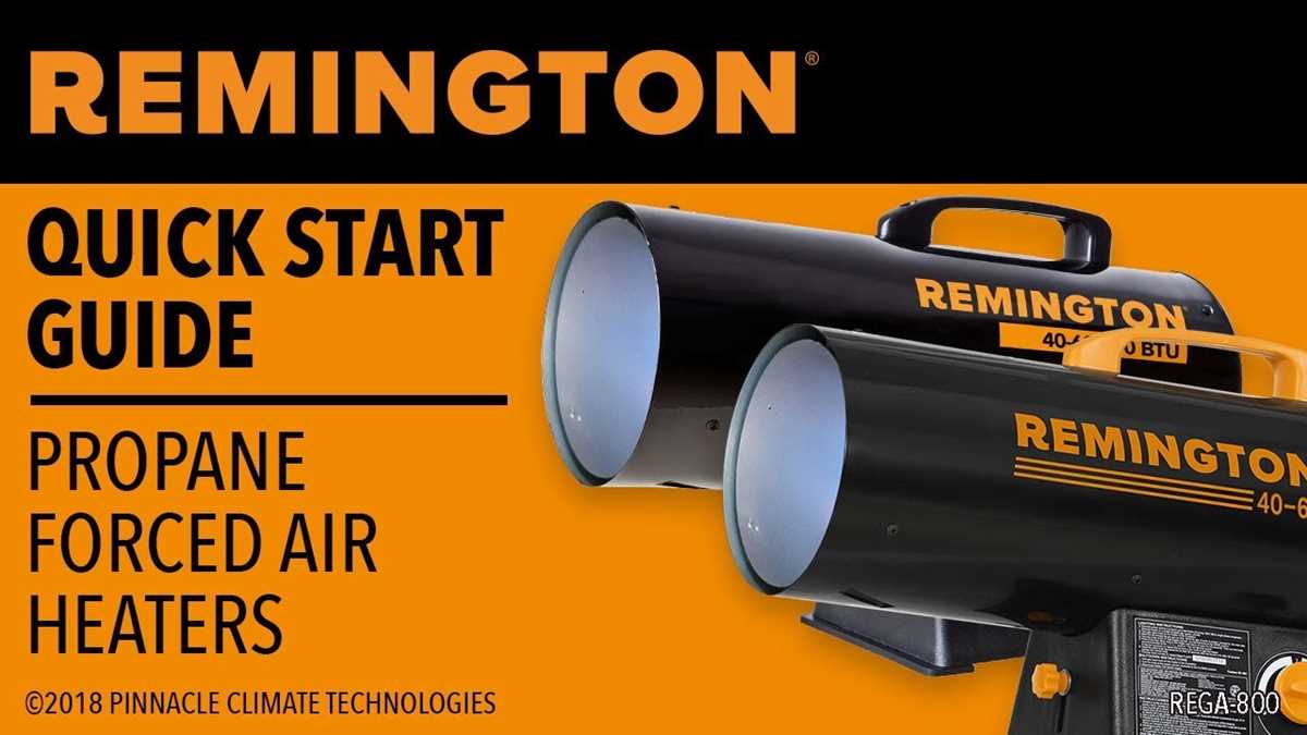 remington heater parts diagram