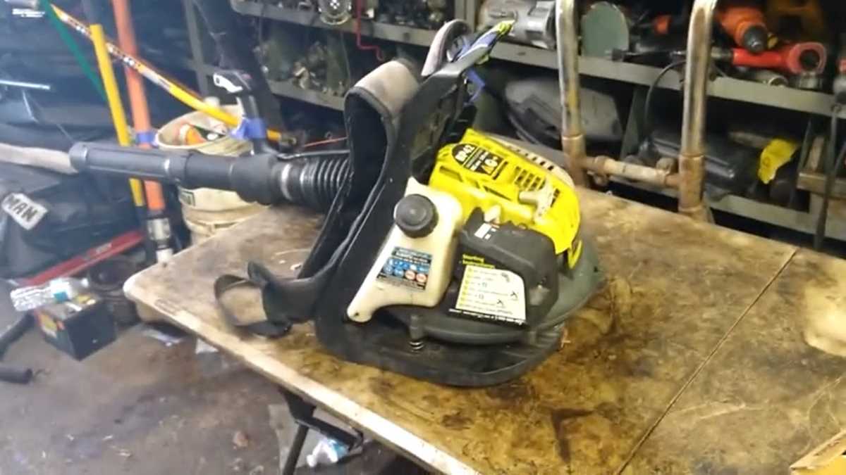ryobi backpack blower parts diagram