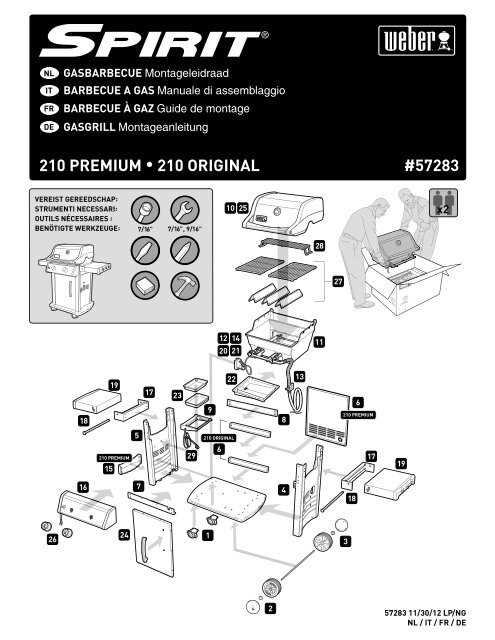 weber spirit e 210 parts diagram weber spirit e 210 parts diagram