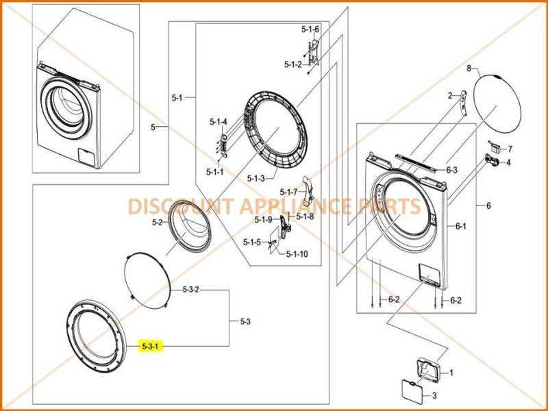 samsung vrt washer parts diagram