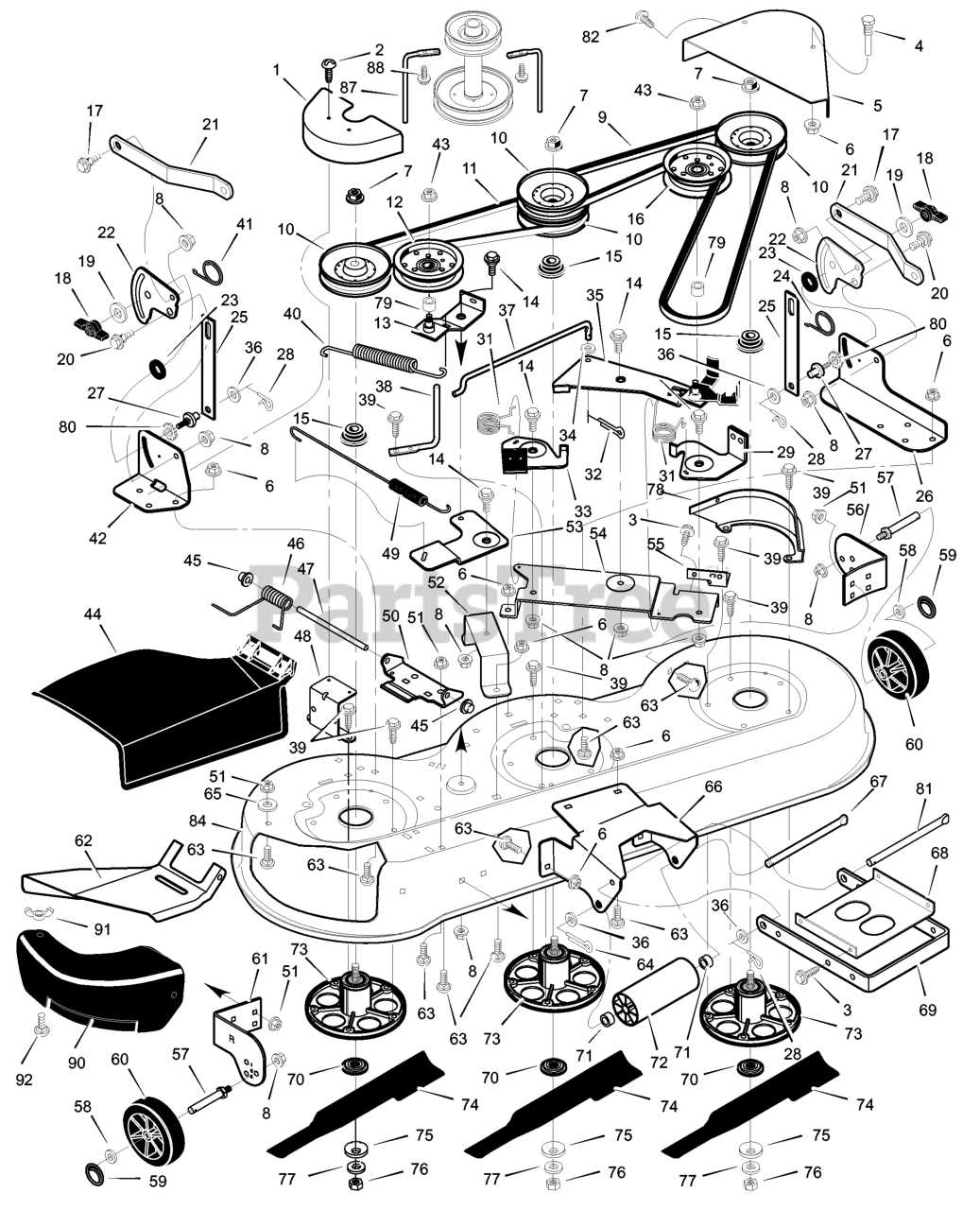 scotts s2046 parts diagram