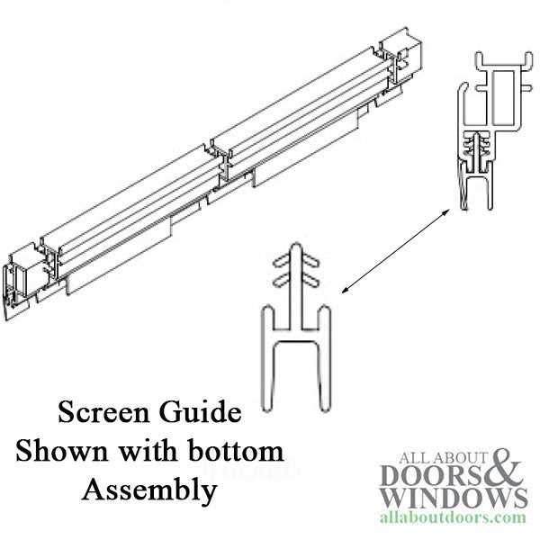 screen door parts diagram
