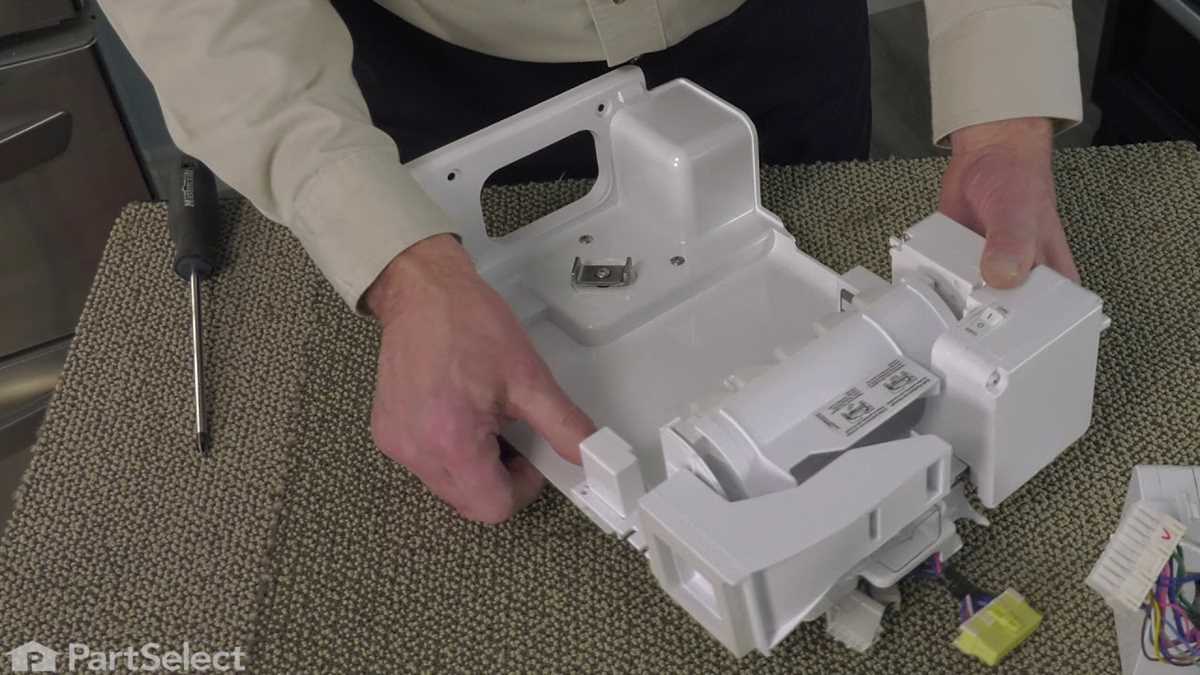 lg craft ice maker parts diagram