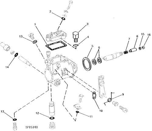 stanadyne injection pump parts diagram