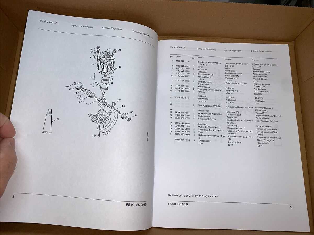 stihl fs 90 r parts diagram stihl fs 90 r parts diagram