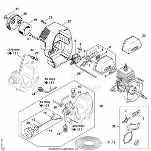 stihl fs55rc parts diagram