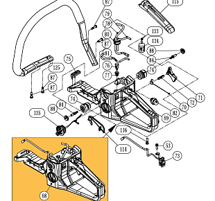 stihl ms 251 parts diagram