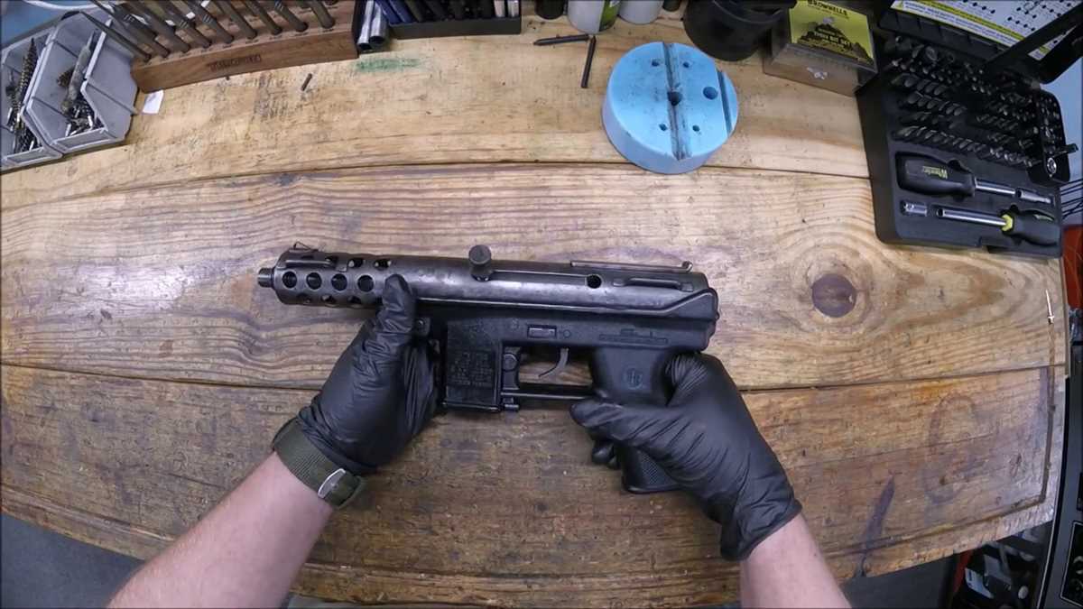 tec 9 parts diagram