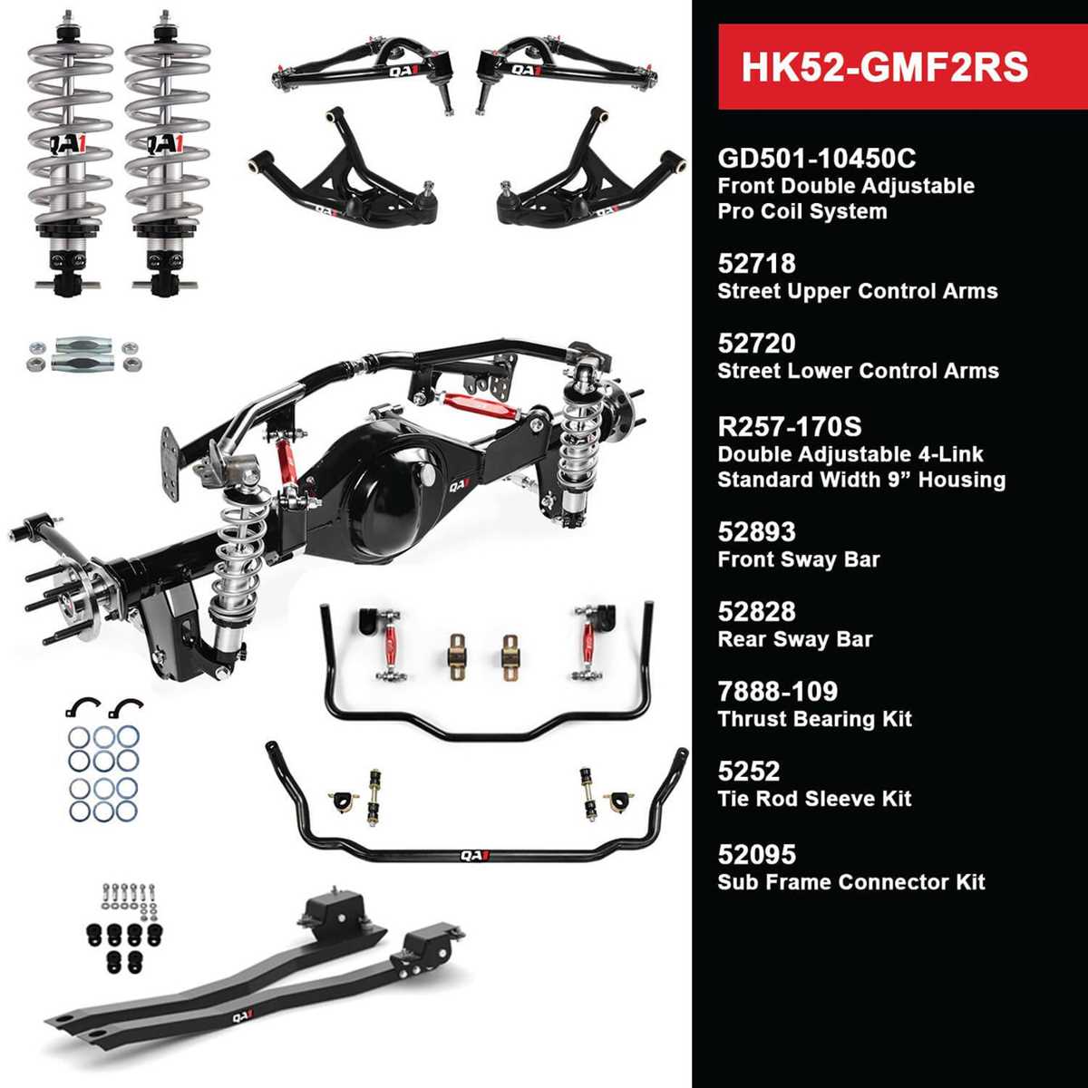 front end suspension parts diagram