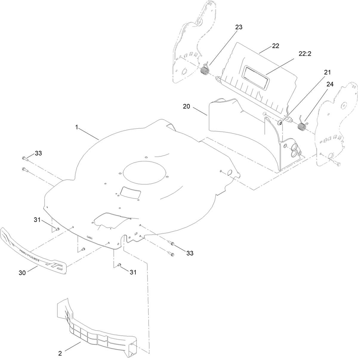 toro 21442 parts diagram