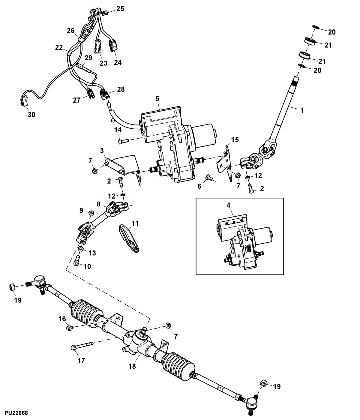 john deere gator 825i parts diagram