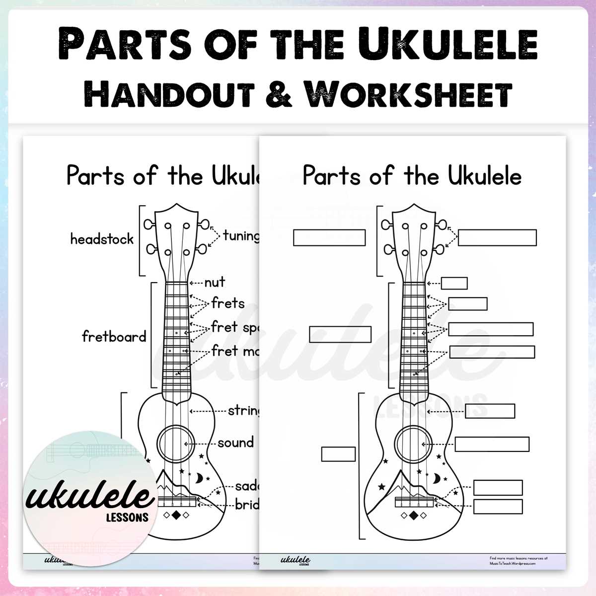 ukulele parts diagram ukulele parts diagram
