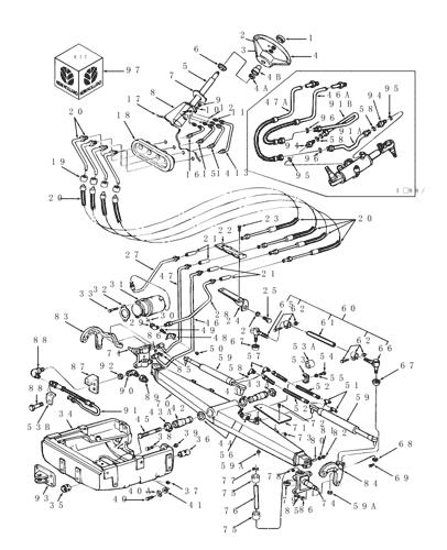 ford 555 backhoe parts diagram