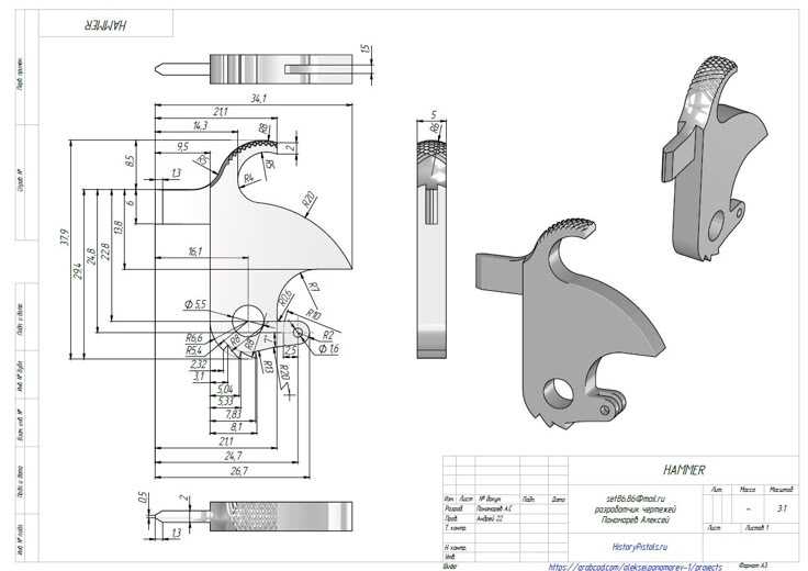 derringer parts diagram derringer parts diagram