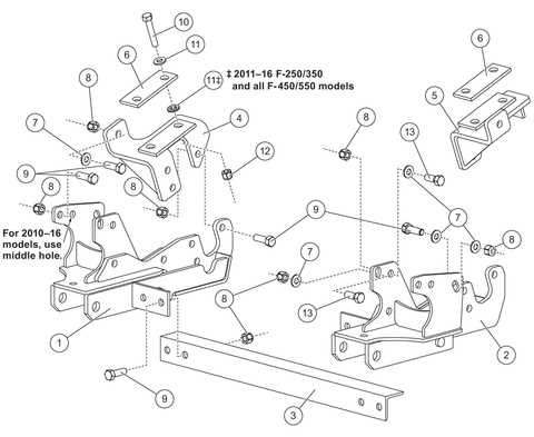 western plow parts diagram
