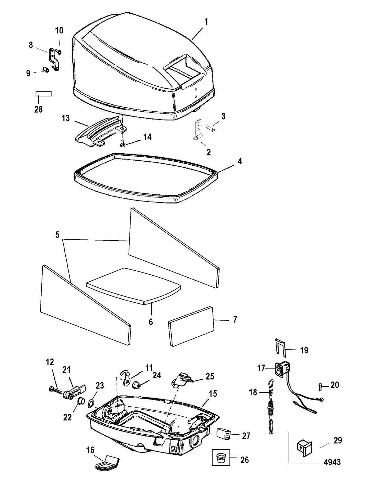 mercury 9.9 parts diagram