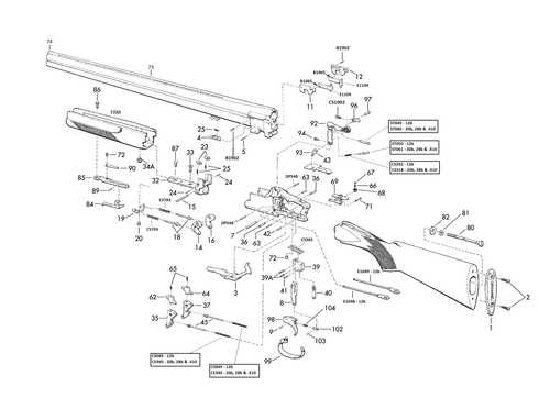 browning a5 parts diagram