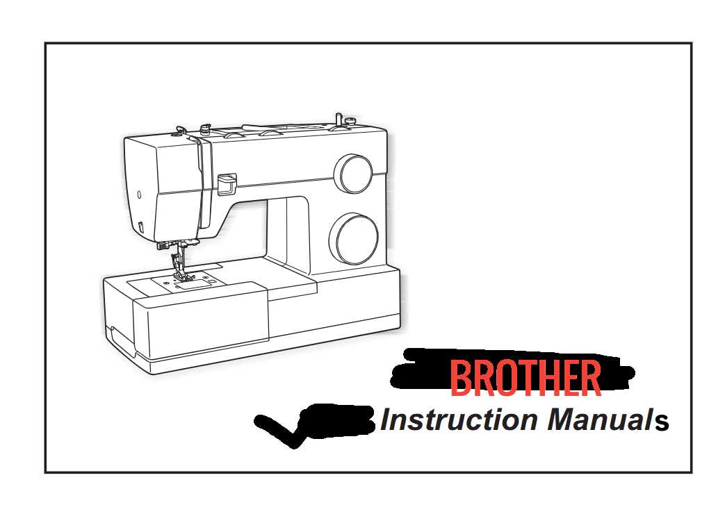 brother sewing machine parts diagram
