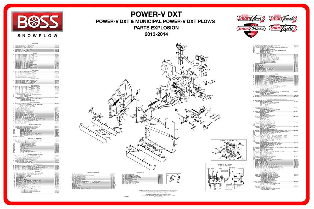 western plow parts diagram